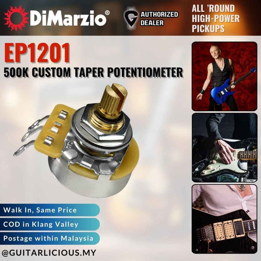 DiMarzio EP1201 500K Custom Taper Split Shaft Potentiometer -  ( EP1201/EP 1201 )
