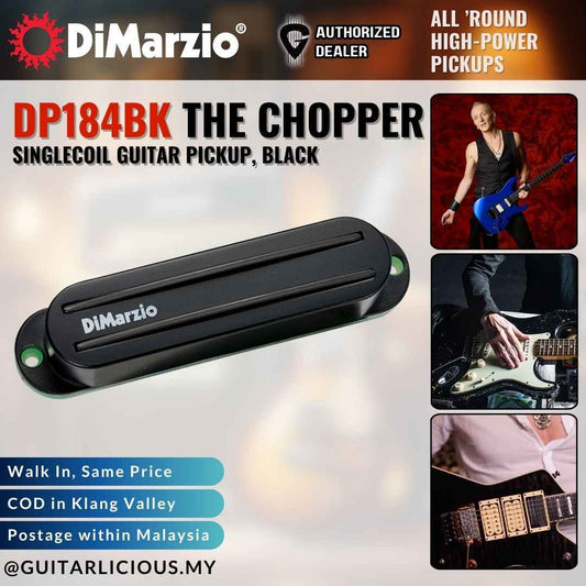 DiMarzio DP184BK The Chopper Singlecoil Guitar Pickup, Black - (  DP184BK / DP 184BK )