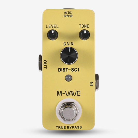 M-VAVE Guitar Effect Pedal True Bypass Dist-Sc1 Distortion Guitar Effect