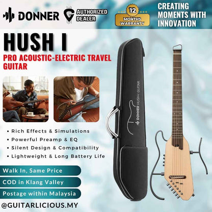 Donner HUSH-I Pro Acoustic Electric Guitar Kit