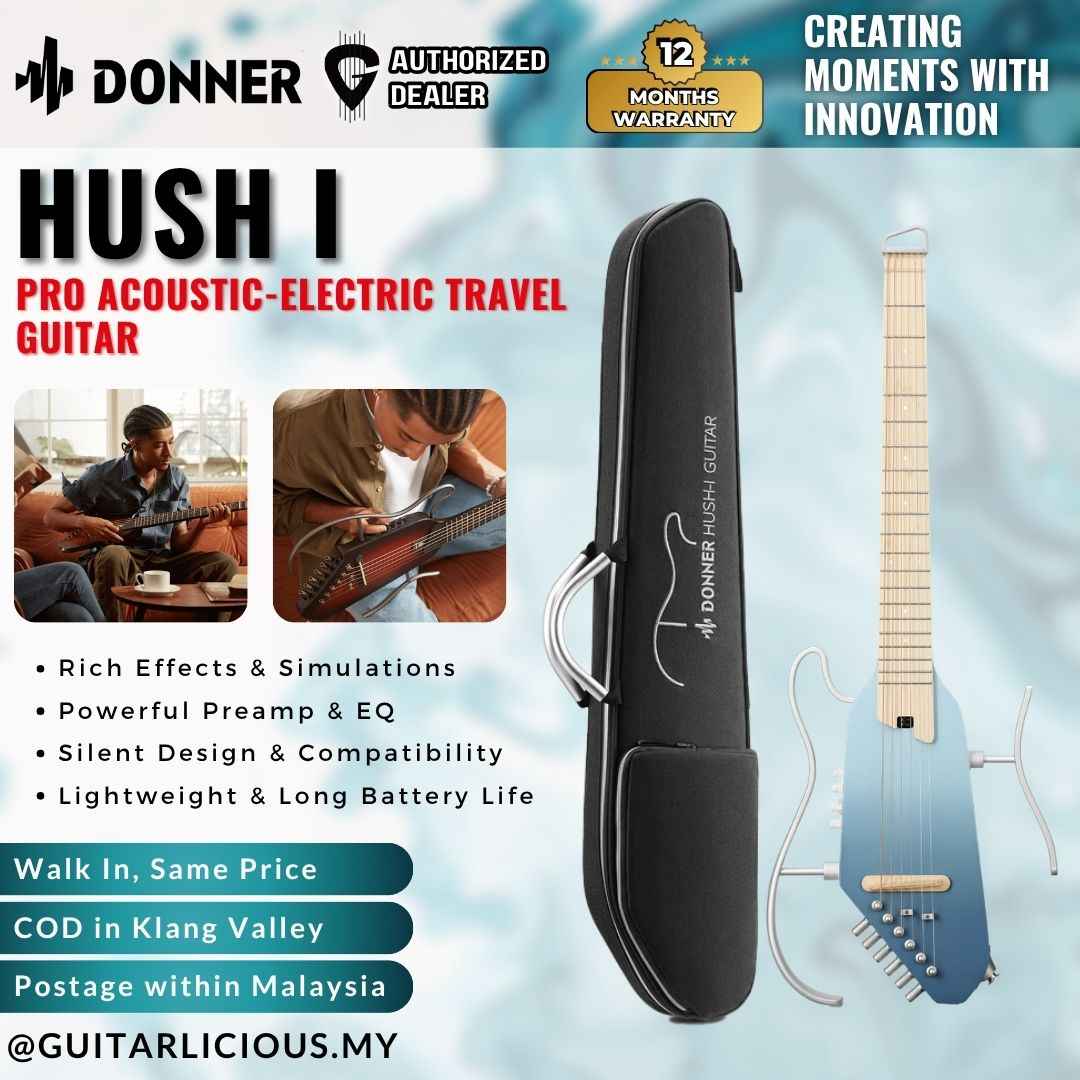 Donner HUSH-I Pro Acoustic Electric Guitar Kit