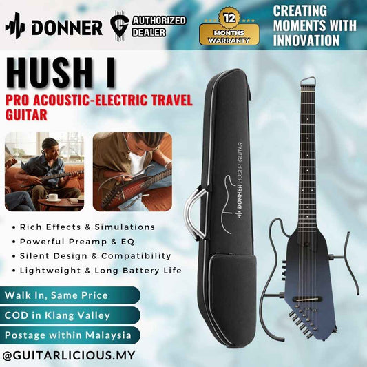 Donner HUSH-I Pro Acoustic Electric Guitar Kit