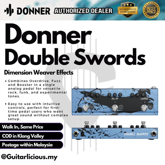 Donner Double Swords Dimension Weaver Effects Pedal - ( EC7480 )