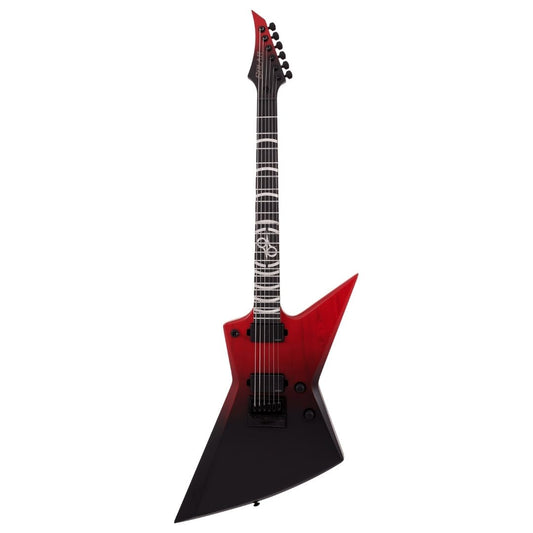 Solar E1.6Jensen MKII Faded Trans Red Black Electric Guitar