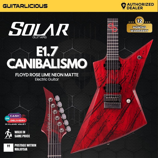 Solar E1.7Canibalismo 7 String Electric Guitar
