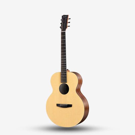 Enya 41 Inch High Pressure Laminated Spruce & Koa AJ Acoustic Guitar ( EA-X0 HPL / EAX0 / ENY-EA-X0-P )