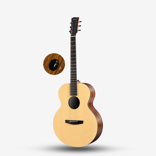 ENYA EA-X0 EQ 41" HPL European Spruce Top Acoustic-Electric Guitar w/ Transacoustic SP1 Pickup ( ENY-EA-X0-P / EA-X0EQ )