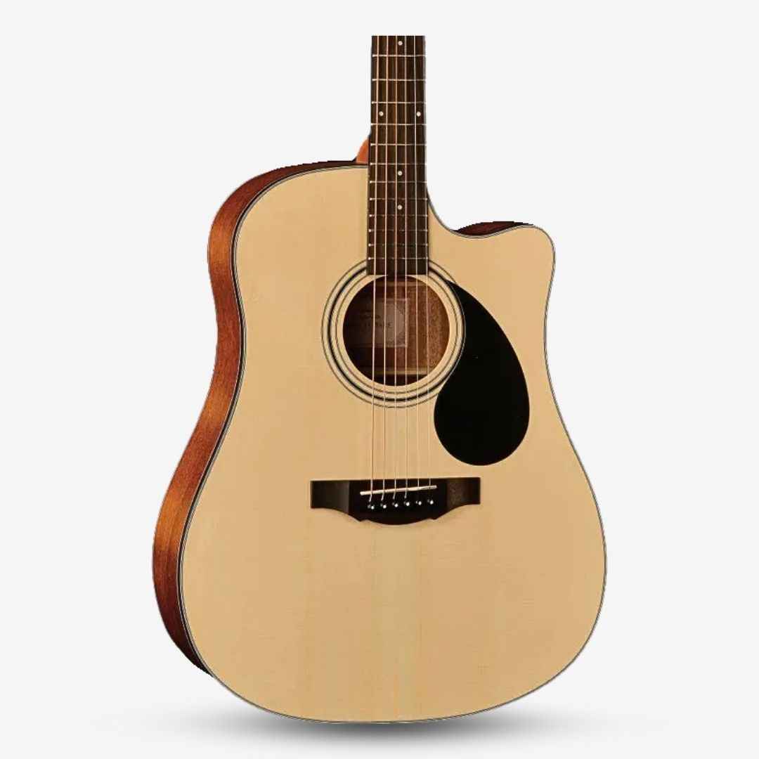 KEPMA EDC 41 inch Dreadnought Semi Acoustic Guitar w K1 EQ - Natural -  ( B-STOCK )