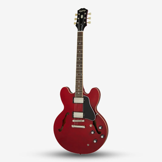 Epiphone ES-335 Pro Semi-Hollowbody with Double Humbucker (HH) Electric Guitar - Cherry (ES335 / ES 335 )