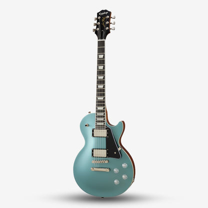 Epiphone Les Paul Modern Double Closed Humbucker Electric Guitar - Faded Pelham Blue (EILM-FPE-NH1)