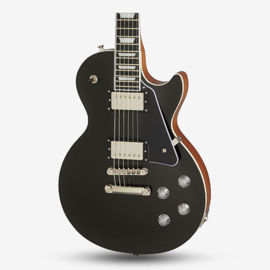 Epiphone Les Paul Modern Double Closed Humbucker Electric Guitar - Graphite Black (EILM-GPH-NH1)