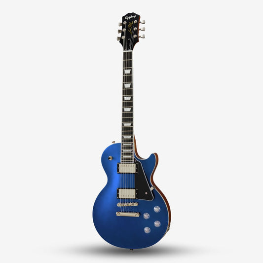 Epiphone Les Paul Modern Double Closed Humbucker Electric Guitar - Radio Blue Metallic (EILM-RBM-NH1)