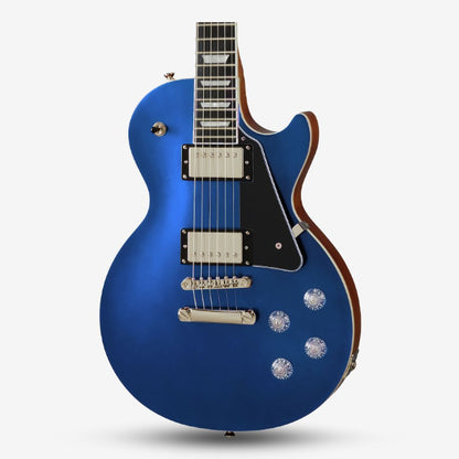 Epiphone Les Paul Modern Double Closed Humbucker Electric Guitar - Radio Blue Metallic (EILM-RBM-NH1)