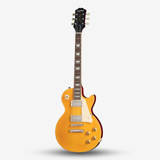 Epiphone Les Paul Standard 50s Double Closed Humbucker Electric Guitar - Lemon Burst (EILS5)