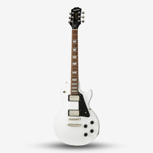 Epiphone Les Paul Studio Double Closed Humbucker Electric Guitar - Alpine White (EILT)