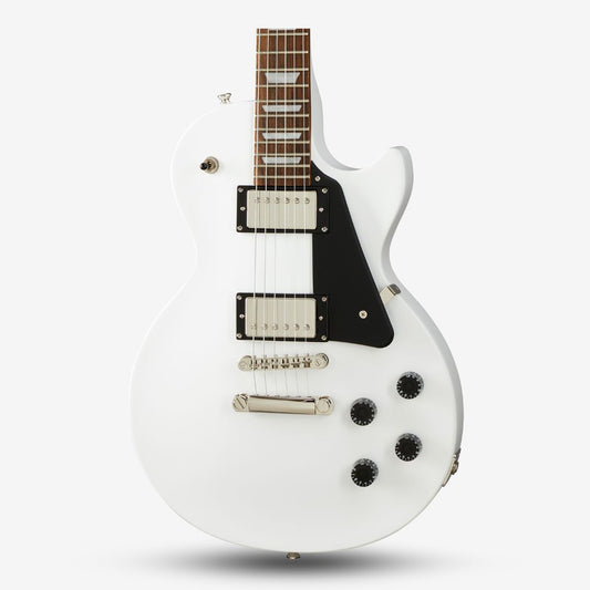 Epiphone Les Paul Studio Double Closed Humbucker Electric Guitar - Alpine White (EILT)