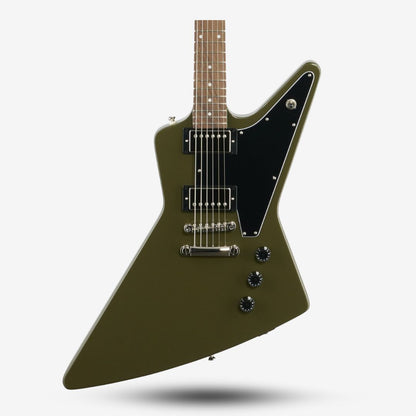 Epiphone Explorer with Double Humbucker Electric Guitar - Olive Drab Green ( EIXP-ODG-NH3 )