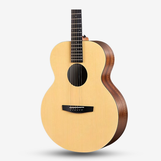 ENYA EM-X0 EQ 36" HPL European Spruce Top Travel Acoustic-Electric Guitar w/ Transacoustic SP1 Pickup ( EM-X0EQ / EMX0EQ