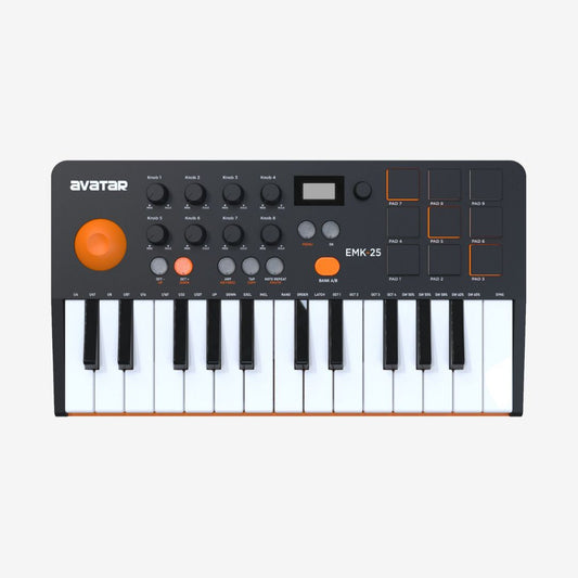 AVATAR EMK-25, 25 Keys MIDI Compact Keyboard Controller ( HXW / EMK25 / EMK 25 )