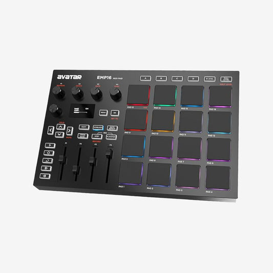 Avatar EMP-16, 16 Step Sequencer MIDI Pad Controller DJ Music Editing ( HXW / EMP16 / EMP 16 )