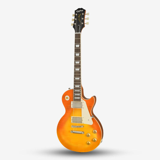 Epiphone 1959 Les Paul Standard Outfit Double Closed Humbucker Electric Guitar - Aged Honey Burst Gloss (ENL59-AHG-NH3)