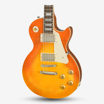 Epiphone 1959 Les Paul Standard Outfit Double Closed Humbucker Electric Guitar - Aged Honey Burst Gloss (ENL59-AHG-NH3)