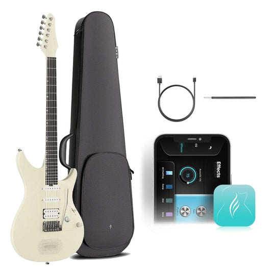 ENYA Inspire Smart Electric Guitar - Beige