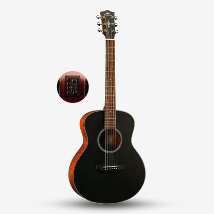 KEPMA ES36EQ , 36 inch (3/4) Travel Portable Acoustic Guitar with with K1 Pickup ( ES-36 / ES 36 / ES 36 -K1 )