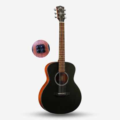 KEPMA ES36EQ , 36 inch (3/4) Travel Portable Acoustic Guitar with AcoustiFex® K-10 Pickup ( ES-36 / ES 36 / ES 36 -K10 )