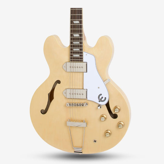 Epiphone Casino Archtop Hollowbody Double Humbucker (HH) Electric Guitar - Natural (NA)