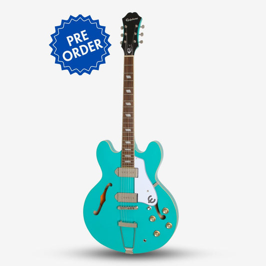 Epiphone Casino Archtop Hollowbody Electric Guitar - Turquoise (Pre-Order)