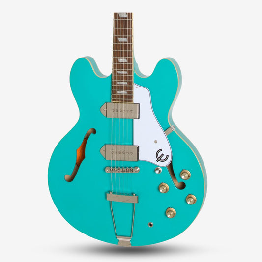 Epiphone Casino Archtop Hollowbody Electric Guitar - Turquoise (Pre-Order)