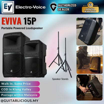 Electro-Voice EVIVA 15P Powered Speaker -  Each /  Pair ( EVIVA 15P )