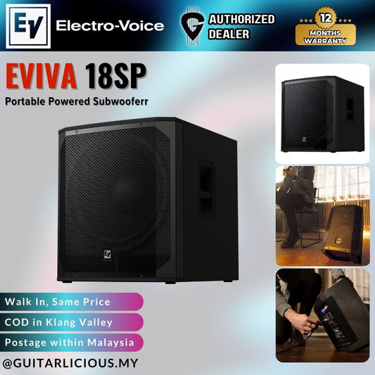 Electro-Voice EVIVA 18SP Powered Subwoofer -  Each /  Pair ( EVIVA 18SP )