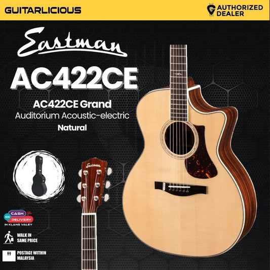 Eastman Guitars AC422CE Grand Auditorium Acoustic-electric Guitar - Natural (PRE-ORDER)