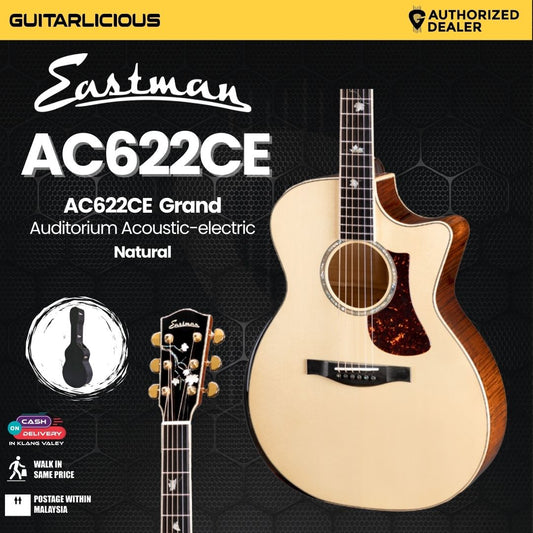Eastman Guitars AC622CE Grand Auditorium Acoustic-electric Guitar - Natural (PRE-ORDER)