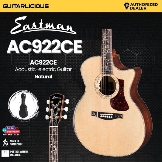 Eastman Guitars AC922CE Acoustic-electric Guitar - Natural (PRE-ORDER)