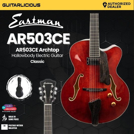 Eastman AR503CE Archtop Hollowbody Electric Guitar - Classic (PRE-ORDER)