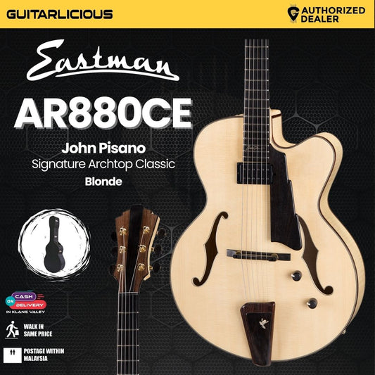 Eastman AR880CE John Pisano Signature Archtop Classic (PRE-ORDER)
