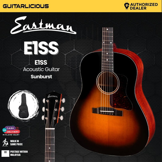 Eastman Guitars E1SS Acoustic Guitar - Sunburst (PRE-ORDER)