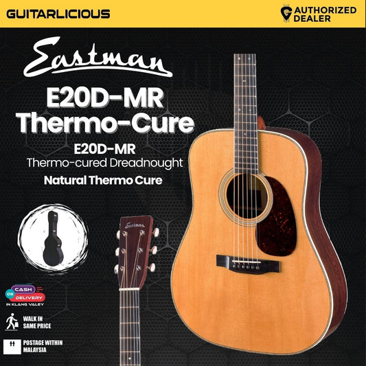 Eastman Guitars E20D-MR Thermo-cured Dreadnought Acoustic Guitar - Natural