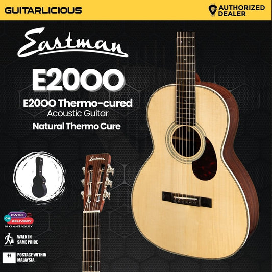 Eastman Guitars E20OO Thermo-cured Acoustic Guitar - Natural