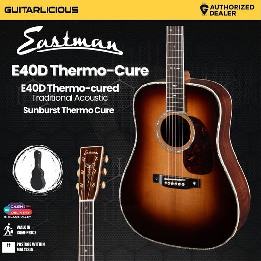 Eastman Guitars E40D Thermo-cured Traditional Acoustic Guitar - Sunburst (PRE-ORDER)