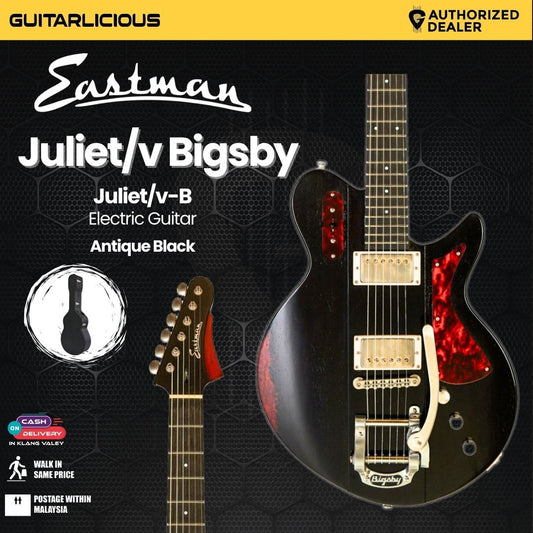 Eastman Guitars Juliet/v-B Electric Guitar - Antique Black Varnish (PRE-ORDER)