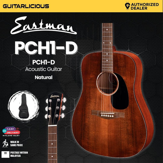 Eastman Guitars PCH1-D Acoustic Guitar-Natural (PRE-ORDER)