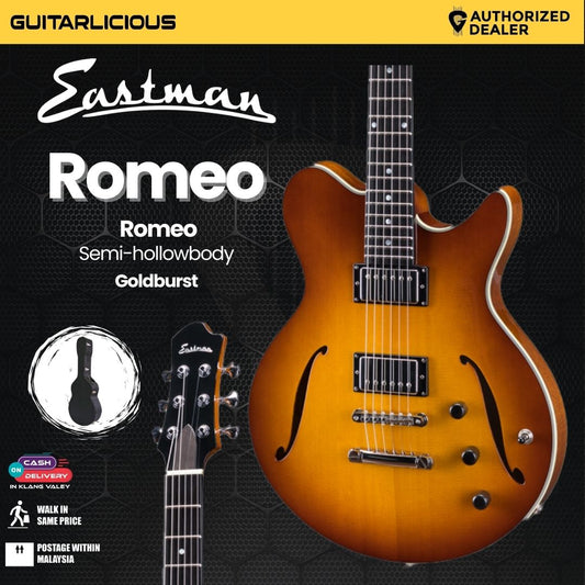 Eastman Guitars Romeo Semi-hollowbody Electric Guitar - Goldburst (PRE-ORDER)