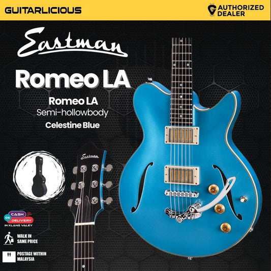 Eastman Guitars Romeo LA Semi-hollowbody Electric Guitar - Celestine Blue (PRE-ORDER)