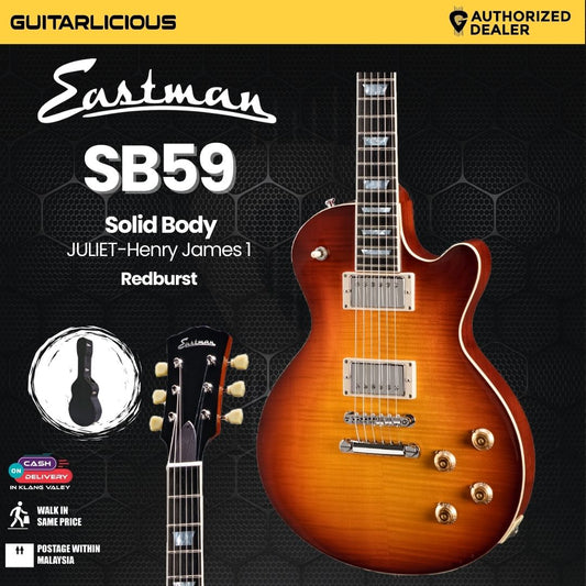 Eastman Guitars SB59 Solidbody Electric Guitar - Redburst (PRE-ORDER)