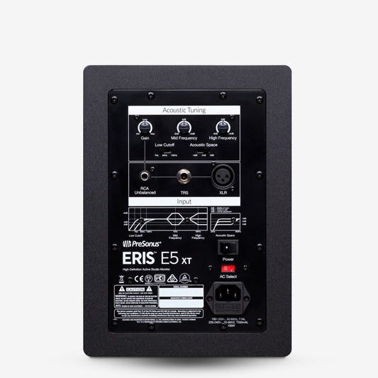 PreSonus Eris E5 XT, 2-Way Active Studio Monitors With Wave Guide ( Each / Eris-E5XT / E5-XT )