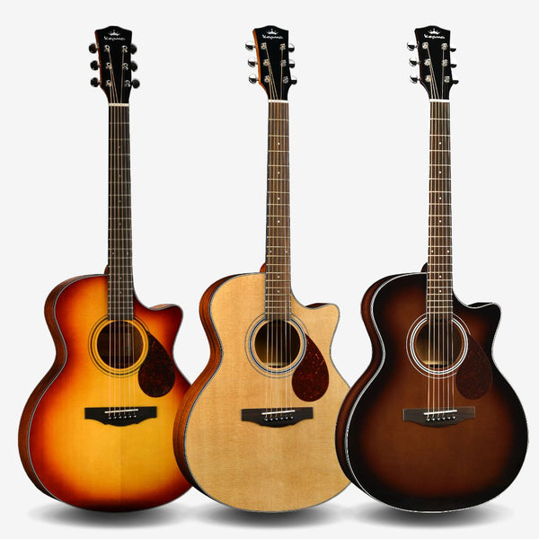 Kepma F0-GA Elite Series 41 inch Solid Top Grand Auditorium Acoustic Guitar ( F0 GA / F0GA ) - Website Clearance